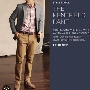 Banana Republic Kentfield Pant Khaki Men's Size 33x32